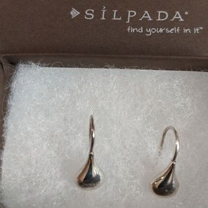 Silpada Sterling silver teardrops